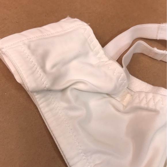 Lilyette White Full Coverage Minimizer Non-Padded Underwire Bra 0417 Size 42D - Picture 13 of 16